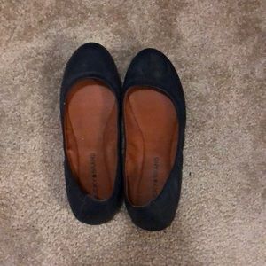 Navy Ballet Flats Lucky Brand